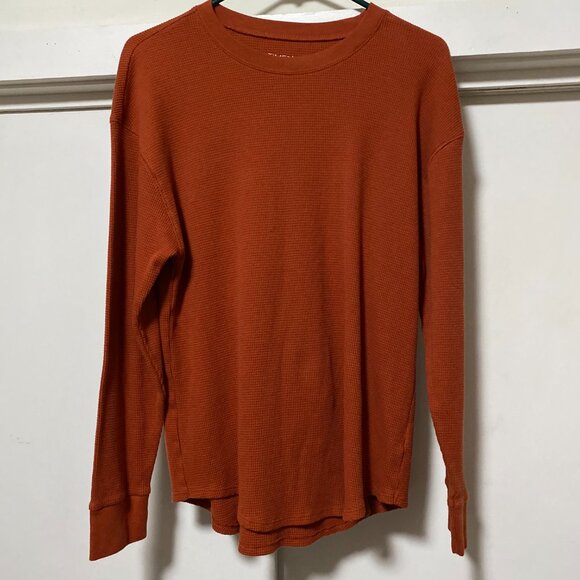 Bundle of 2 size XL, long sleeve, waffle knit shirts. - Picture 3 of 15